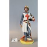 Royal Doulton bone china figurine 'Richard the Lionheart' HN3675. (B.P. 21% + VAT)