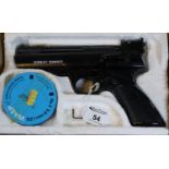 Webley Tempest .22 air pistol with tin of Webley Wasp pellets. (B.P. 21% + VAT)