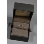 Clogau, 'Eternal Love Affinity' stacking ring. Ring size P. (B.P. 21% + VAT)