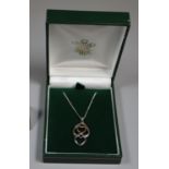 Clogau silver heart pendant. (B.P. 21% + VAT)