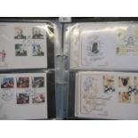 Great Britain collection of Cotswold First Day Covers in black binder, 1980 to 2000 period, all with
