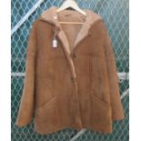 A vintage sheepskin jacket. (B.P. 21% + VAT)