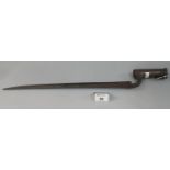 19th Century spike bayonet. (B.P. 21% + VAT)