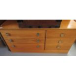 1970's Stag teak bedroom chest of seven drawers. (B.P. 21% + VAT)