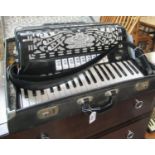 Vintage Clinkscale Dega special 120 bass piano accordion in fitted case. (B.P. 21% + VAT)