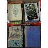 Box of Country Person's books including: 'The Romance of Bird Life' by John Lee 1927, 'Fly