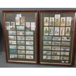 Two framed sets of cigarette cards; John Players Polar Exploration. (2) (B.P. 21% + VAT)