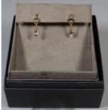 Clogau gold plated silver Lovespoon earrings. (B.P. 21% + VAT)