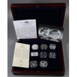 Collection of silver and cupronickel commemorative Queen Elizabeth II crowns. (7) (B.P. 21% + VAT)