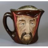 Royal Doulton 'Mephistopheles' character jug, the base bearing the verse 'When the Devil was sick,
