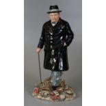 Royal Doulton bone china figurine 'Winston S. Churchill' HN3433, limited edition 773/5000. (B.P. 21%