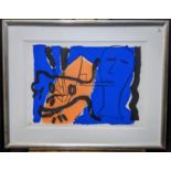 Bruce Maclean (Scottish born 1944), abstract figure study, signed by the artist, a limited edition