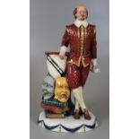 Royal Doulton bone china figurine, 'William Shakespeare' HN3633, limited edition of 54/1564, with