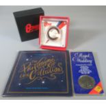 David Bowie, The Royal Mint 2020 UK half-ounce silver proof coin. In original box with COA. Together