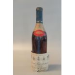 Bottle of Grande Fine Metaxa 40 years old wine with label for Grand Prix San Francisco 1915. (B.P.