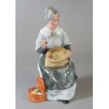 Royal Doulton bone china figurine Embroidering HN2855. (B.P. 21% + VAT)