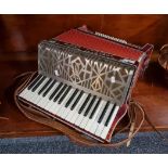 A 'Pancotti Vickers' Italian piano accordion. (B.P. 21 + VAT)