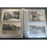 Collection of Caldey Island postcards in small maroon album. 40 cards. (B.P. 21% + VAT)