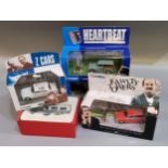 Collection of TV themed Corgi Diecast model vehicles to include Z cars, Ford Zephyr 6MKIII, Fawlty