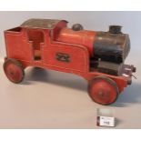 Tri-ang wooden Puff-Puff pull-along train, mid century. (B.P. 21% + VAT)