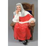Royal Doulton classics bone china figurine Judge HN4412. (B.P. 21% + VAT)