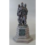 Sculptures UK, United we Conquer in memory of the officers and men of the commandos who died in WWII