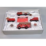 Corgi limited edition proud to serve the fire and rescue service in Hampshire set containing four