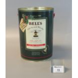Bell's Old Scotch whisky Christmas 1988 porcelain Wade decanter in original box. (B.P. 21% + VAT)