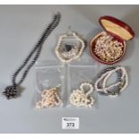 Collection of freshwater pearl jewellery. (B.P. 21% + VAT)