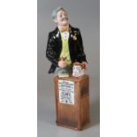 International collectors club Royal Doulton bone china figurine The Auctioneer HN2988. (B.P. 21% +