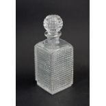 Antique hand cut crystal decanter