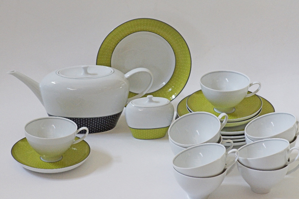 Portugese SPAL porcelain tea service