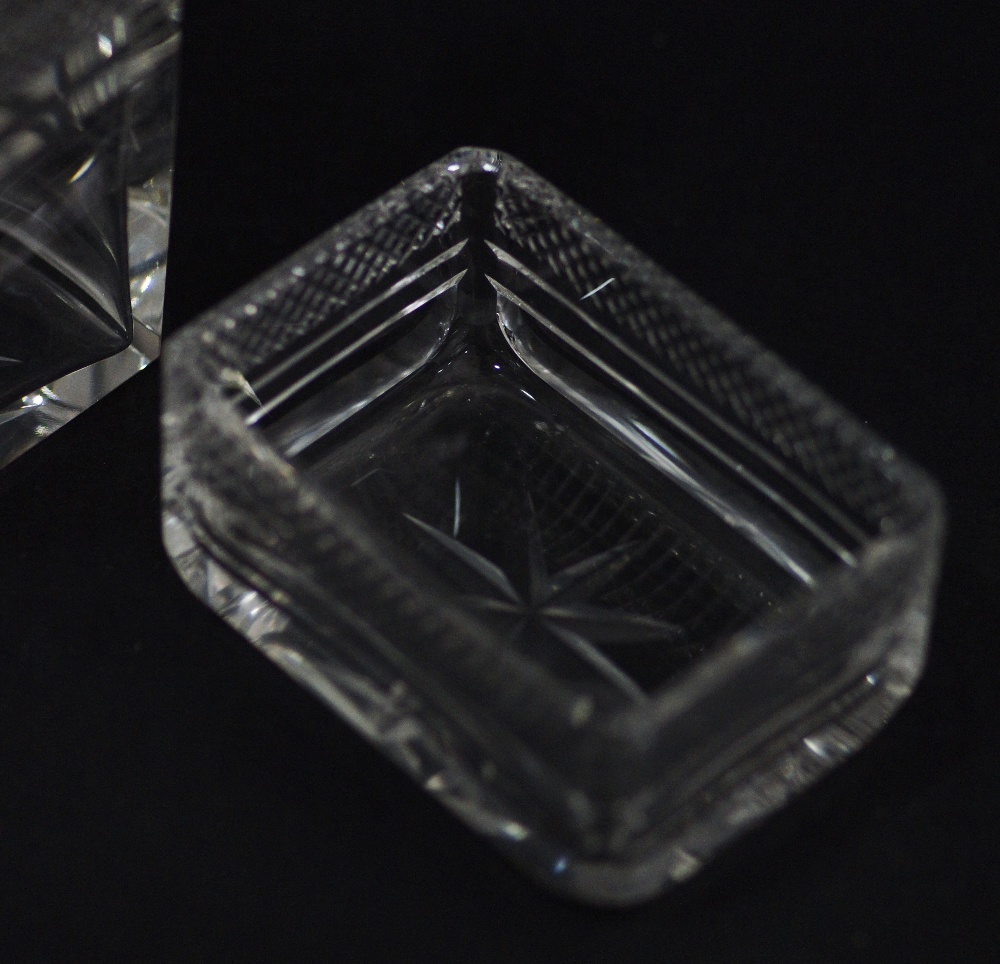 Antique hand cut crystal - Image 5 of 8