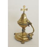 Cypriot brass incense burner