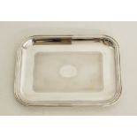 Christofle silver plated tray.