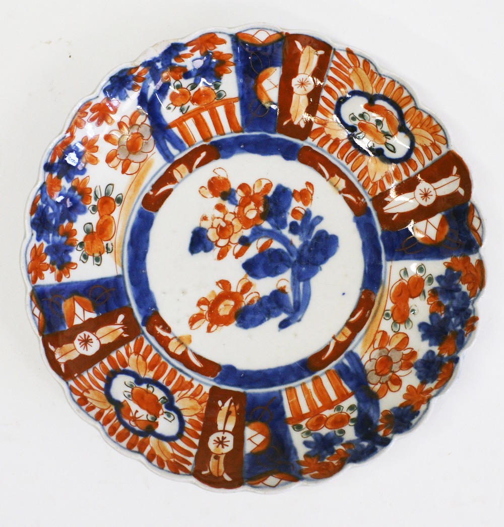 Japanese or Chinese Imari porcelain.