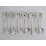 Cypriot silver ice cream spoons.