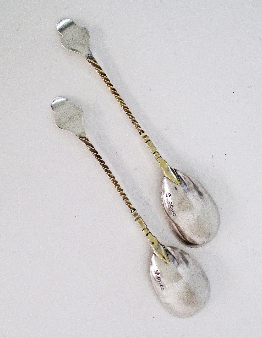 Silver and plated serving flatware. - Image 4 of 8