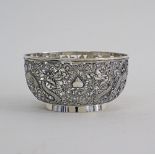 CHINESE SILVER BOWL .