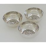 Cypriot silver bowls.