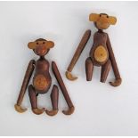 Kay Bojesen Monkey figures.
