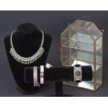 Vintage silver and costume jewelry