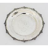 Egyptian silver salver