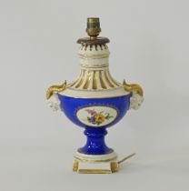 Dresden porcelain table lamp