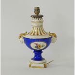 Dresden porcelain table lamp