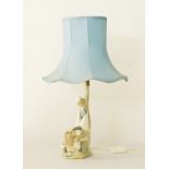 Lladro porcelain table lamp
