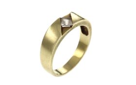 Ring 375/- Gelbgold mit Zirkonia 4.17g