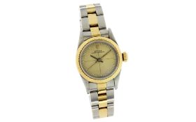 Rolex Oyster Perpetual Ref. 67243 Automatik 750/- Gelbgold/Edelstahl