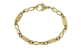 Armband 38.18 g 585/- Gelbgold Laenge 24.00 cm