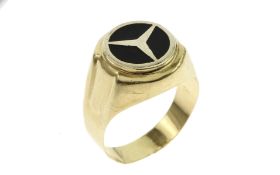 Ring 5.25g 585/- Gelbgold. Ringgroesse ca. 65